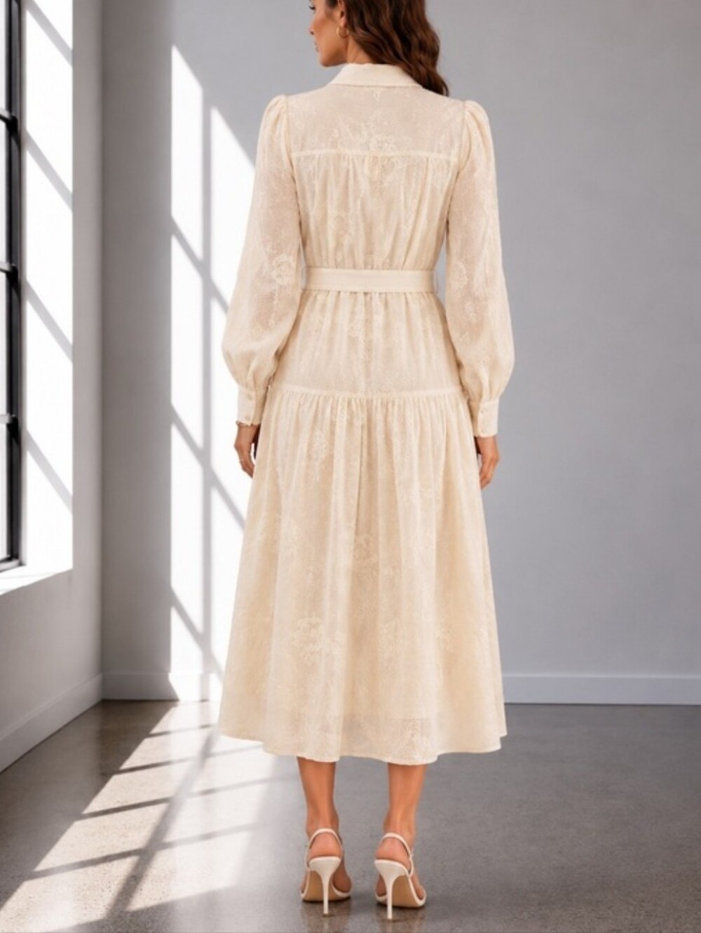 NEW BOUTIQUE | Embroidered Shirt Dress - Picture 3 of 8